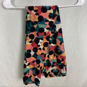 lularoe multicolored geometric disney leggings